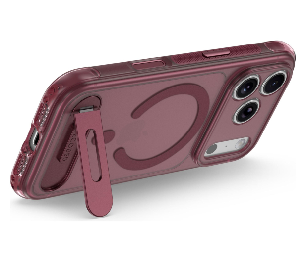 Decoded AntiMicrobial Hybrid Stand Backcover do iPhone 18 Pro MagSaf - 1586688 - zdjęcie 4